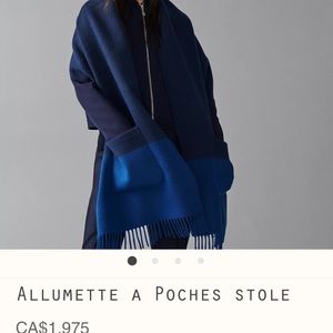 Hermes cashmere stole